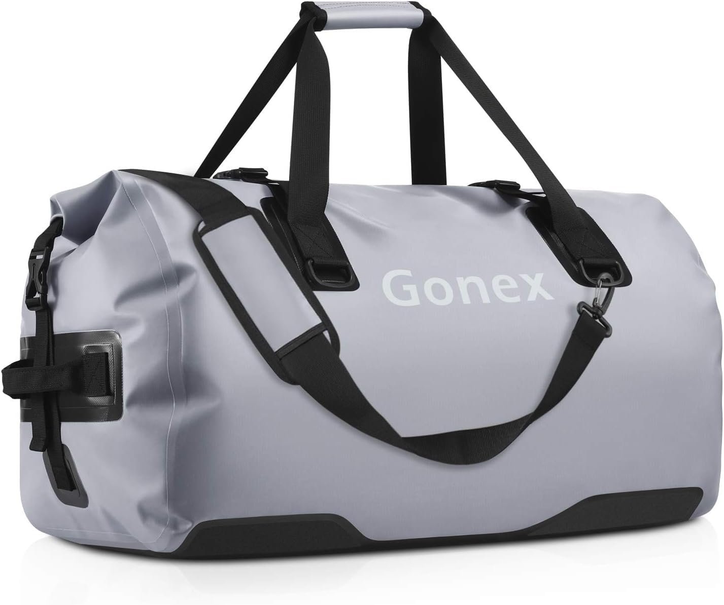 Gonex Waterproof Duffel Bag, 40L/60L/80L Roll-Top Travel Kayaking Dry Bag