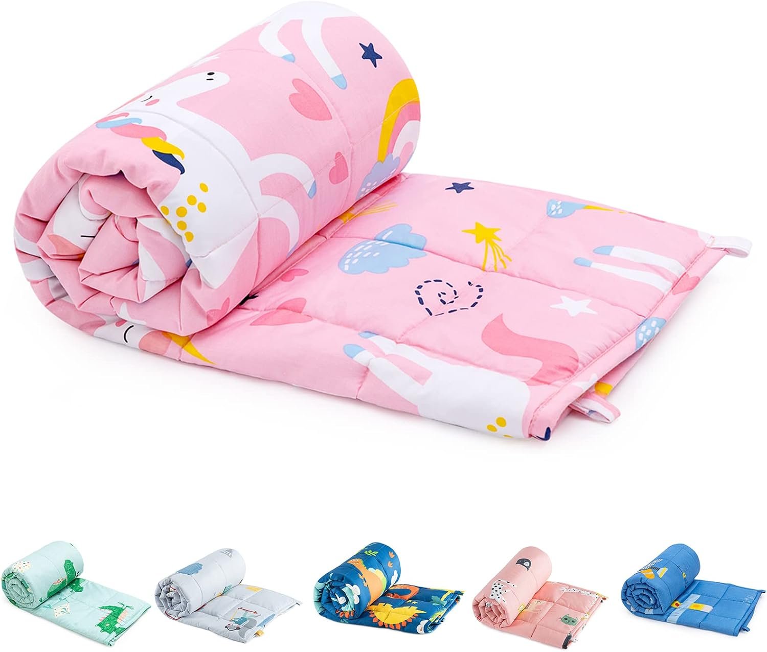 Sivio Cotton Weighted Blanket for Sleeping, 36″x48″ 5 lbs