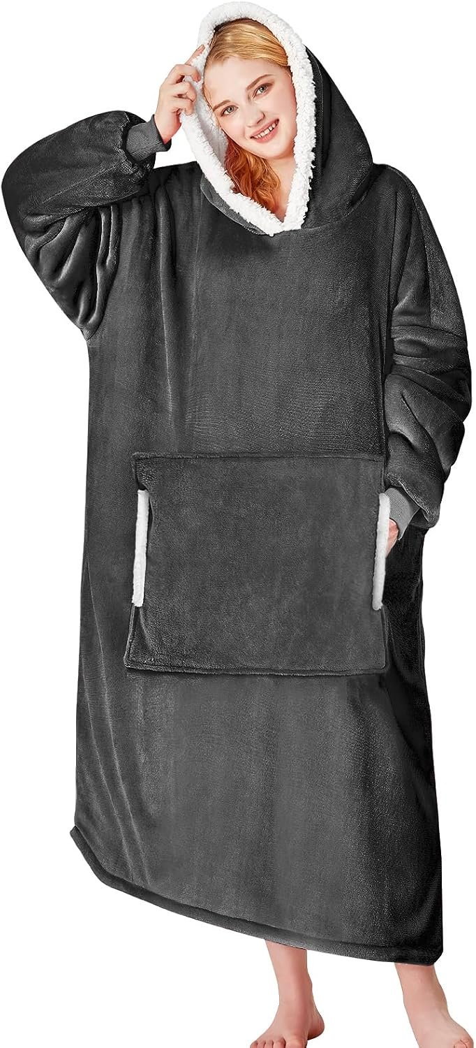 yescool Wearable Blanket Hoodie as Christmas Birthday Gifts for Women Mom