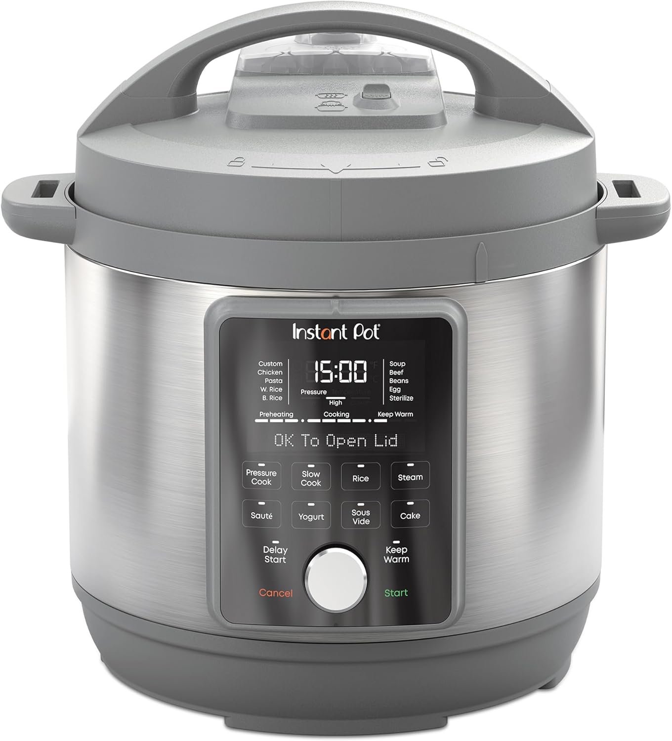 Instant Pot Duo Plus 8 Qt 9-in-1 Electric Pressure Cooker, WhisperQuiet