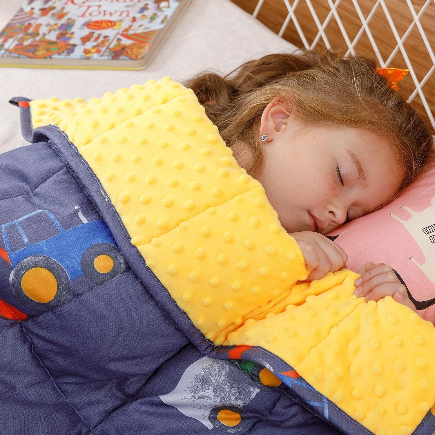 Uttermara Minky Weighted Blanket for Sleeping, 3lbs 36×48 inches