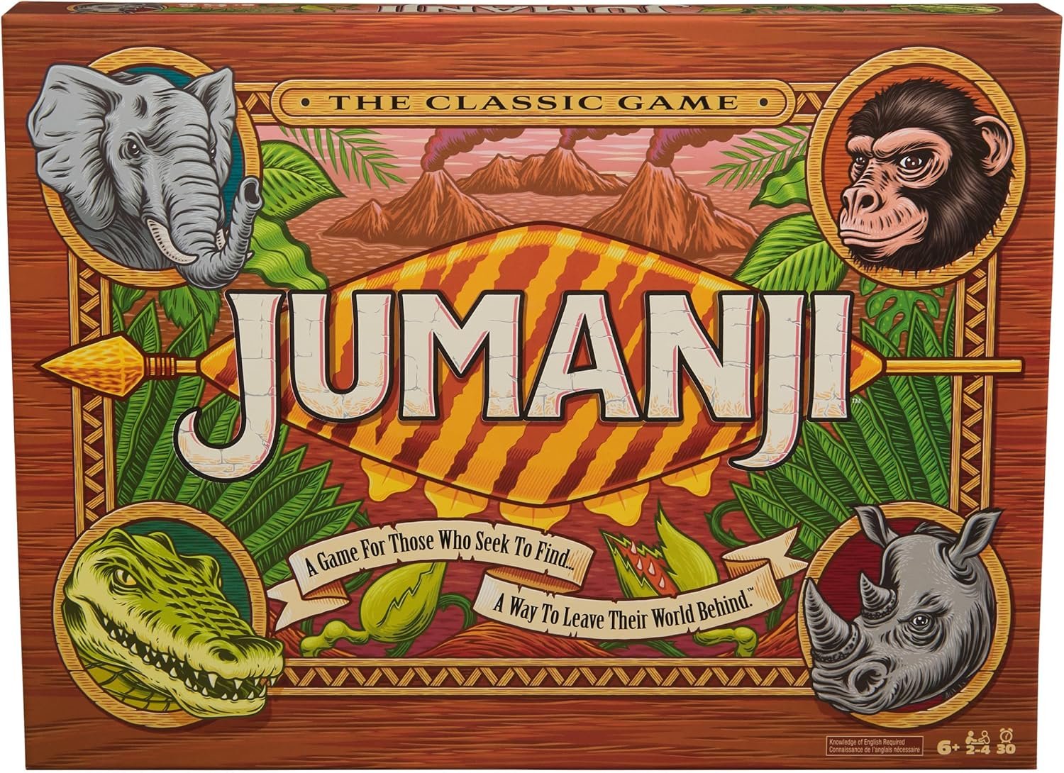 Spin Master Games Jumanji: The Game 30th Anniversary Classic Board Game