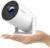 Magcubic 2026 Upgraded HY300PRO Mini Projector with WiFi and Bluetooth, Portable Projector 4K Support, Auto Keystone, 180 Degree Rotation, Smart Proyector for Home Outdoor