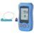 Handheld Fingertip Pulse Oximeter, Medical Grade Pediatric Pulse Oximeter Wrap Probe for Infant Kids Adult, Continuous Pulse Oximeter and Spot Checking, Fast Reading SpO2 Pulse Rate Respiration Rate, Adjustable Audio Visual Alarm (Blue)