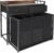Rolling Laundry Sorter with wheels, Laundry Hamper 3 Section with shelf – 3 × 10.5 Gal (120L) Capacity, Laundry Basket with Drawers for Clothes-1 Storage Shelf, Laundry Organizer for Laundry Room