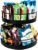 Snack Organizer 2 Tier Lazy Susan with Convenient Grab-and-Go Design, Versatile Snack Storage with Metal Snack Holder Tray for Kitchen, Office, Breakroom, 14.37″ L x 14.37″ W x 12.68″ H – MK1403A