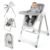 Foldable High Chairs for Babies and Toddlers Convert to Baby Rocker