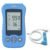 Handheld Fingertip Pulse Oximeter, Pediatric Pulse Ox with Soft Wrap Probe, Infant Pulse Oximeter for Babies Kids Adult, Continuous Monitoring Spot Checking, Fast Reading SpO2 Pulse Rate Respiration Rate, Adjustable Audio Visual Alarm (Blue)