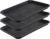 Boot Tray for Entryway, 3 Pack Waterproof Shoe Trays for Indoor Outdoor Use 20″x15″ Durable Shoe Mat with Raised Edge, Non-Slip Tray for Boots, Pets, Garden & Muddy Shoes