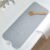 Bathtub Mats for Shower Tub Non-Slip Bath Mat 39 x 16 Inch Extra Long Shower Mat, Bath Tub Mat for Bathroom with Machine Washable, BPA Free for Kids (Gray)