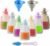 PandaEar 7 Pack Silicone Baby Food Pouches, Reusable Squeeze Pouches