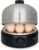 VOBAGA Rapid Egg Cooker, Electric Egg Boiler and Steamer Machine, 9 Egg Capacity, Stainless Steel, Auto Shutoff with Silent Timer, 400W (Black)