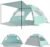 Elegear CumbreX™ Beach Tent Sun Shelter with Canopy, 6-8 Person, Green