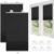 Moukeren 2 Pcs Suction Cup Window Roller Shades Frame, Black, 49″ X 15.8 “