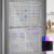 AITEE Magnetic Monthly Weekly Dry Erase Board Set for Fridge with 6 Markers