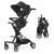 Evolur Velo Rider Higher View Travel Stroller for Airplane, Compact, Cavier