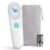 Greater Goods No-Touch Infrared Digital Thermometer for Adults, Kids, and Babies, Forehead Thermometer with Ergonomic Grip, Fever Alarm, White
