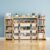 SpaceAid Large Toy Storage Organizer 9 Shelves 9 Bins, Toy Organizers Storage Bookshelf, Kids Bin Shelf Toys Box Bookcase for Bedroom Playroom Organization Room Decor, White