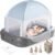 OGERY Inflatable Toddler Travel Bed with Tent, Rechargeable Pump