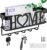 Key Holder for Wall – Key Rack with 5 Key Hooks, 11.02″ L×2.75″ W×4.92″ H, Key and Mail Organizer Wall Mount with Mesh Basket, Key Hanger for Wall, Entryway, Home Decor(Matte Black)