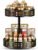 2 Tier Lazy Susan Organizer – 360° Rotating Spice Rack