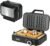 Belgian Waffle Maker,Wide Anti-Overflow Channel and Ceramic-Coated Plates