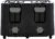 Continental Electric CE-TT029 Toaster, 4 Slice,Cool Touch, Black