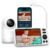 Jartoo Smart Baby Monitor with 2K Camera & Mount, 5.5″ Screen, Hybrid Wi-Fi and No Wi-Fi Connection, Long Range, AI-Powered Detection, Free App & 24/7 Recording, ANR