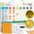Magnetic Chore Chart for Kids – Reward Behavior Chart for Kids at Home