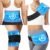 REVIX Ice Pack for Injuries Reusable, 14 × 7″ Gel Cold Compress with Strap