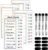 4 Pcs Chore Chart for Kids: Dry Erase My Chores Slider Chart, Magnetic Visual Schedule for Fridge, Kids Daily Checklist – ADHD Tools: to Do List and Routine Chart for Multiple Kids (Rainbow 4-Pack)