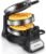 Double Belgian Waffle Maker, 1400W Rotating Flip Waffle Iron