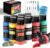 TMOL Washable Paint for Kids 12 Colors, Non-Toxic, Safe & Washable for Toddlers, Tempera Paint with Brushes, Palette & Bucket, School Project Art Supplies