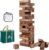 ApudArmis 60 PCS Giant Tumble, Pinewood Stacking Outdoor Game 3.2FT
