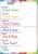 Magnetic Weekly Meal Planner, Fridge Dry Erase Menu Board (C)
