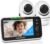 HelloBaby No WiFi Baby Monitor 2 Cameras and Audio HB6550, 5″ Video Screen