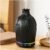 Essential Oil Diffuser 150ml,Resin Diffuser Ultrasonic Aromatherapy Humidifier with 1/2/4H Timer, 7 Color Lights, Auto Shut-Off, Whisper-Quiet for Home Bedroom Office(Black)