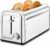 Toaster 4 Slice Stainless Steel,Slim Toater with 9 Shade Settings,4 Slice Toaste Long Slot with Bagel/Defrost/Cancel Functions, Lainsten T-438(Silver)