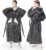 Wearable Blanket Hoodie as Gifts for Women, Long Sherpa Fleece Hooded Blankets with Oversize Hood and Pocket, Warm and Cozy Sweatshirt with Belt, Winter Gift
