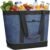 Insulated Cooler Bag, Reusable Grocery Tote Bags for Hot/Cold, Leakproof Thermal Food Delivery Bag for Shopping, Beach, Travel, Picnics