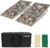 GoSports 4 x 2 ft All Weather Cornhole Boards – Rustic, Reed Camo, Woodland Camo, or Wood – 2 Regulation Size ToughToss Boards, 8 Bean Bags, and Carry Case