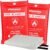 Heavy-Duty Emergency Fire Blanket, 2 Pack – Fireproof Fiberglass Blanket for Kitchen, Home, Car, Grill, Fireplace, Camping, Heat Shield, Grease Fires, Emergency Fire Suppression