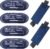 6 Pack Hot and Cold Gel Ice Packs for Injuries Reusable for Pain Relief