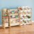 SpaceAid 3-in-1 Toy Storage Organizer with 4 Shelves and 12 Bins, Toy Organizers Storage 3-Tier Bookshelf, Kids Bin Shelf Box Bookcase for Bedroom Playroom Organization Room Decor, White
