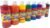 Cra-Z-Art Washable Classic Paint Bulk Pack 8ct, Assorted Colors 4oz each bottle