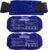 BICAREE Ice Packs for Injuries Reusable (3-Piece Set), Hot & Cold Gel Pack with Adjustable Wrap for Joint and Muscle Pain, Swelling, Knees, Back, Shoulder