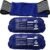 Ice Pack (3-Piece Set) – Reusable Hot and Cold Therapy Gel Wrap Support Injury Recovery, Alleviate Joint and Muscle Pain – Rotator Cuff, Knees, Back & More (3 Piece Set – Large)