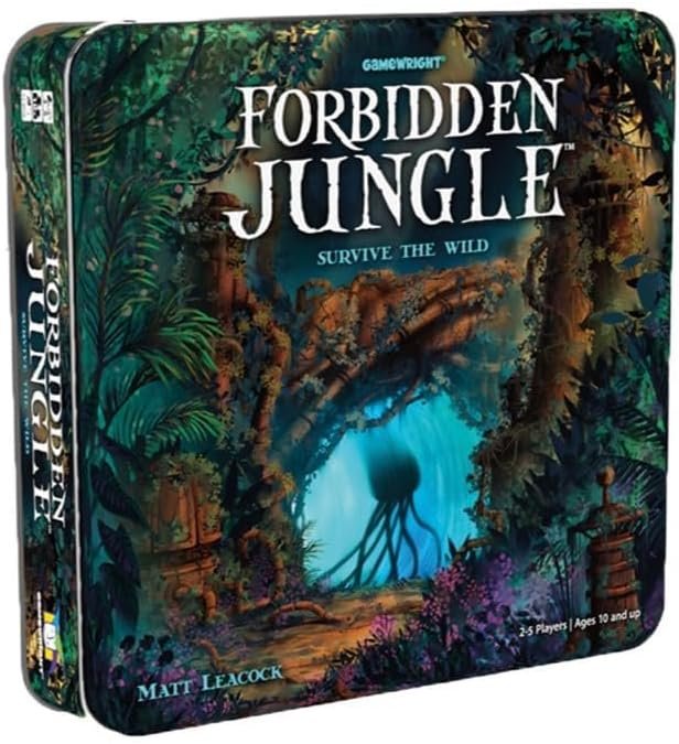Gamewright – Forbidden Jungle – Cooperative Board Game