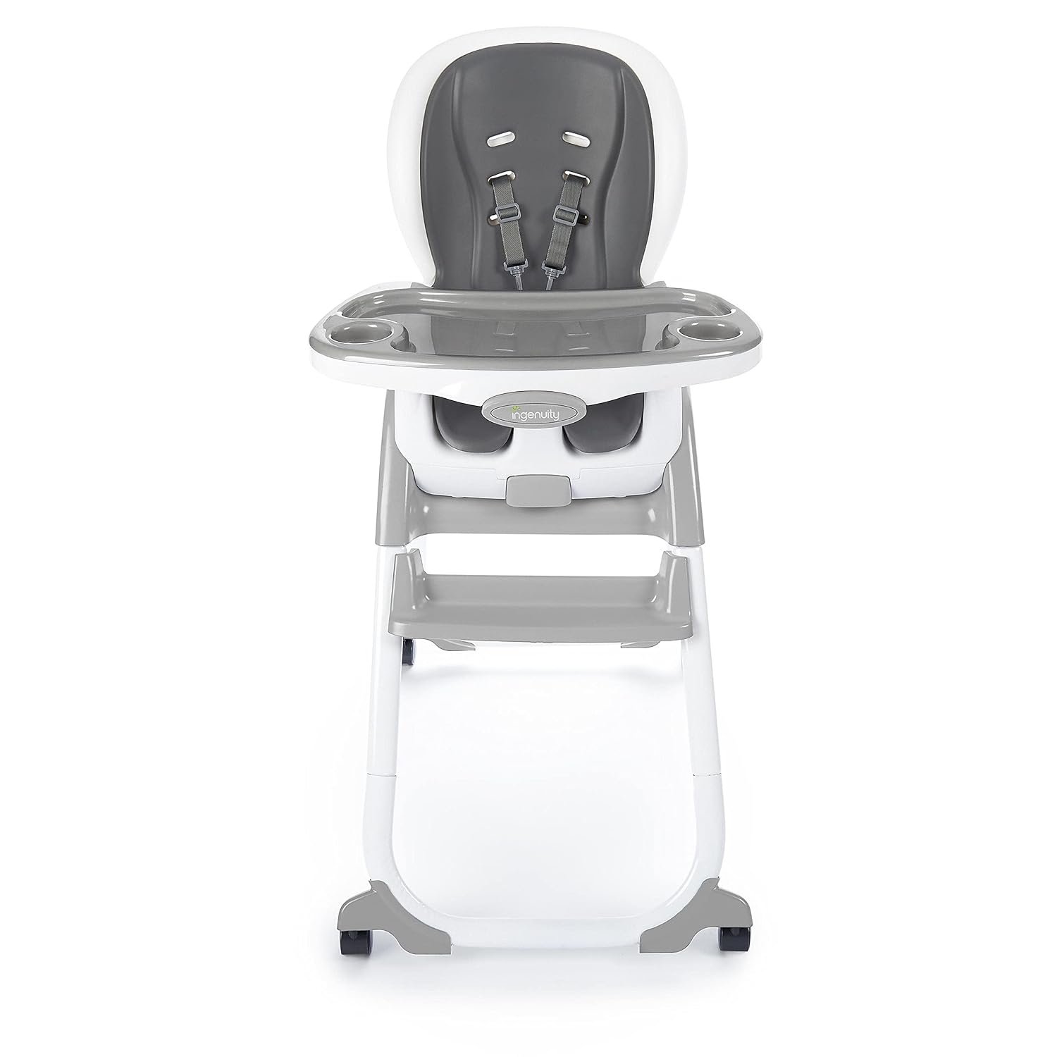 Ingenuity SmartClean Trio Elite 3-in-1 High Chair, Use 6 Months to 5 Years, Includes Dishwasher-Safe Tray, Convertible to Booster Seat & Toddler Chair