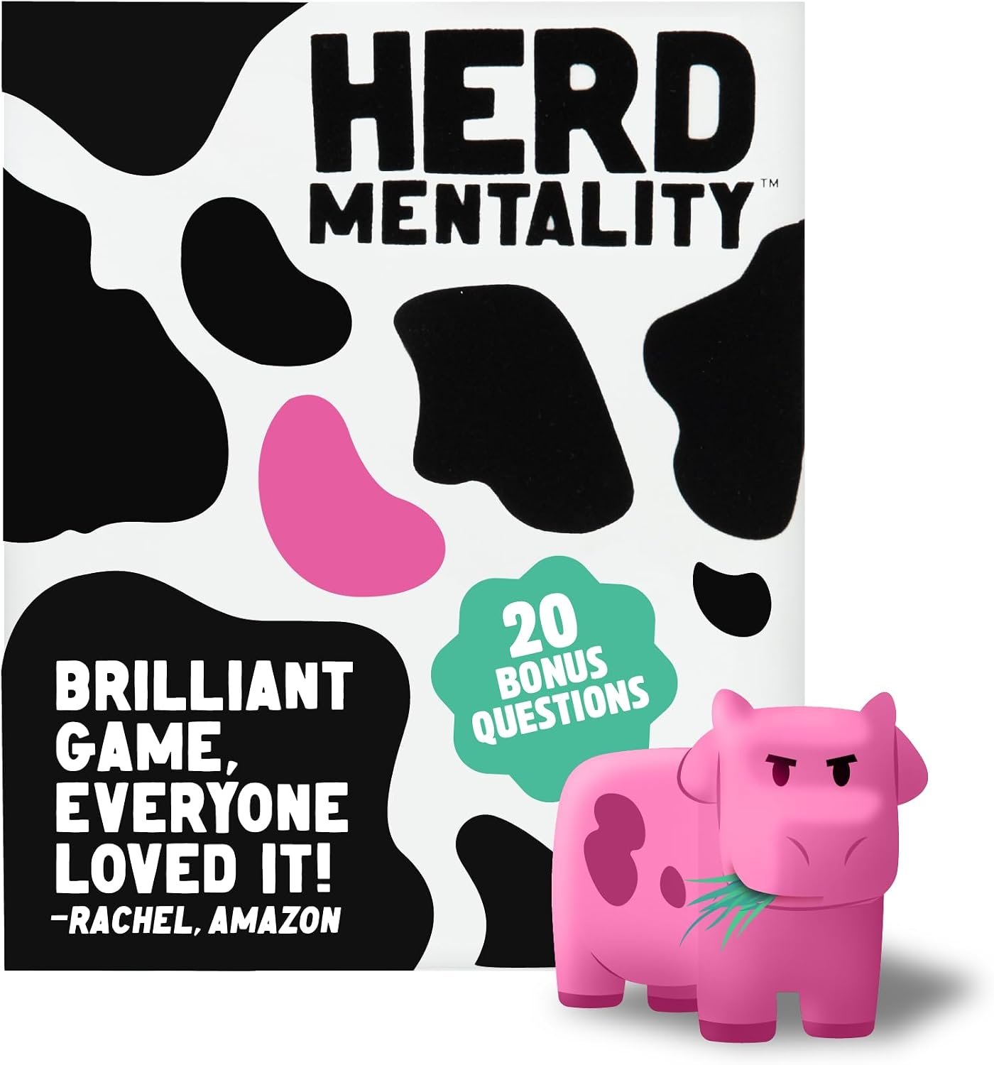 Herd Mentality Udderly Funny Family Board Game, Ages 10+